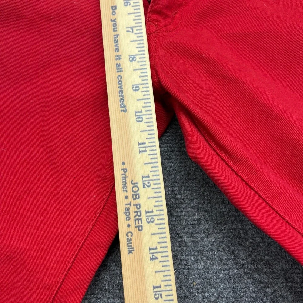 Levi's 511 Skinny Slim Fit Red Denim Jeans